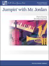 Jumpin' with Mr Jordan 1 Piano/4 Hands piano sheet music cover